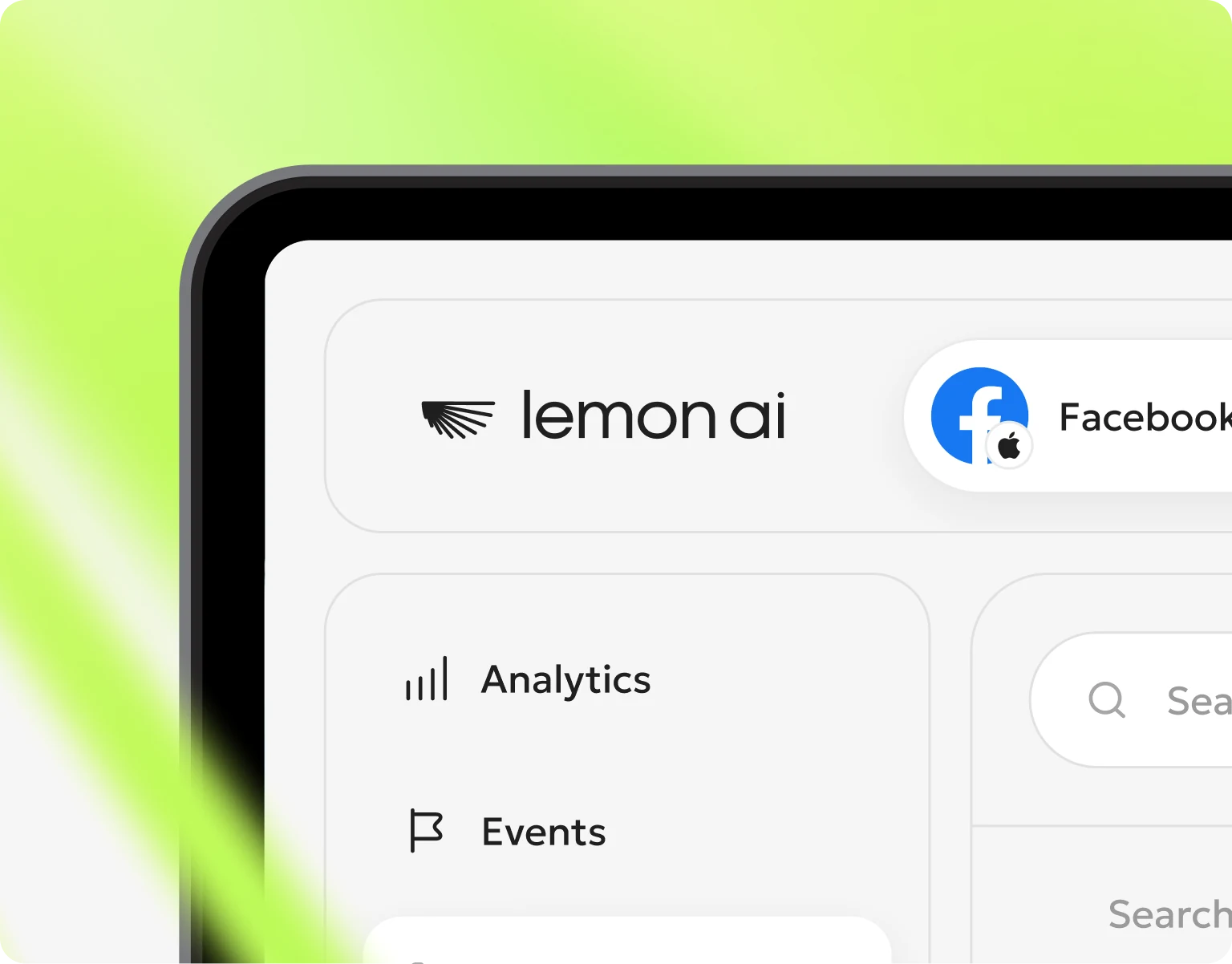 Интерфейс платформы Lemon AI